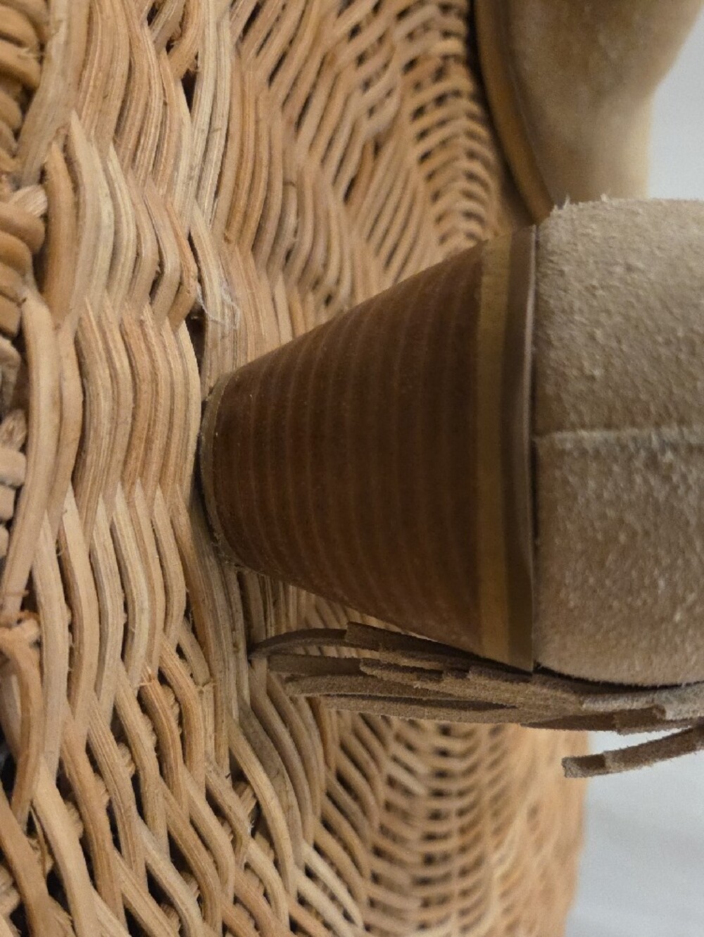 Coconuts by Matisse Tan Suede Fringe Ankle Boots - Picture 7 of 8